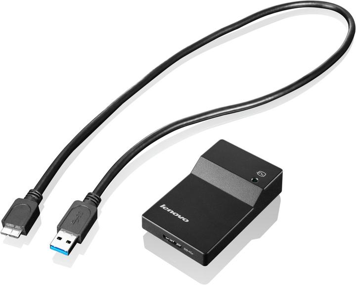 Actual product image Lenovo USB 3.0 zu (DVI, VGA, 8 cm)