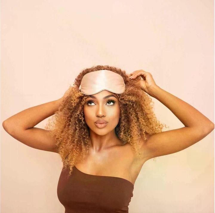 Immagine prodotto VBEAUTY Maschera per dormire in seta (Maschera sonno)