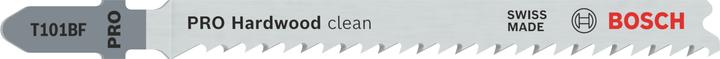 Nutritional values and ingredients Bosch Professional Zubehör PRO Hardwood clean T101BF jigsaw blade, 100 mm, 3 pcs.