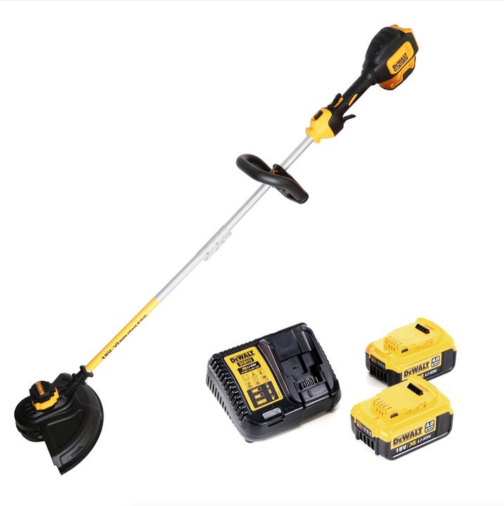 Image du produit DeWalt DCM 561 PBS 18 V Brushless Li-Ion Débrousailleur sans fil + 2x Batteries DCB 182 18V - 4 Ah (Fils coupe-herbe)