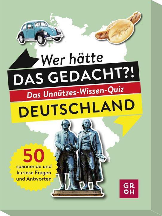 Produktbild Wer hätte das gedacht?! Das Unnützes-Wissen-Quiz Deutschland (Deutsch)