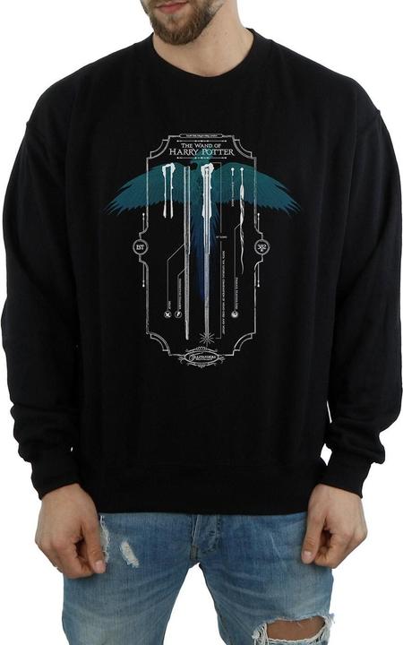 Actual product image Mens Garrick Ollivander The Wand Sweatshirt (L)