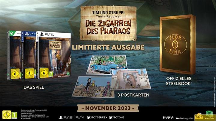 Produktbild astragon Tintin Reporter: Zigarren des Pharaos (Xbox Series X, DE)