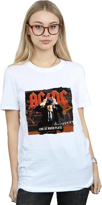 Immagine prodotto AC/DC Live At River Plate Columbia Records Maglietta Ampia Donna (XL)