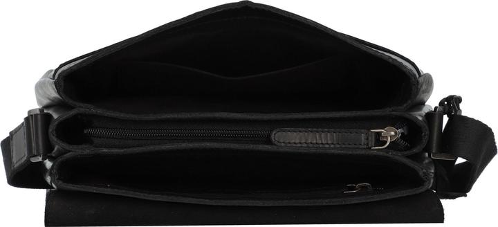Produktbild Greenburry Pure Black Umhängetasche Leder 25 cm