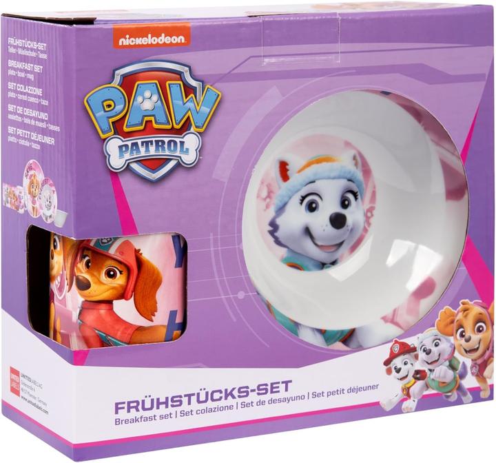 Image du produit United Labels Paw Patrol 3-teiliges Frühstücksset