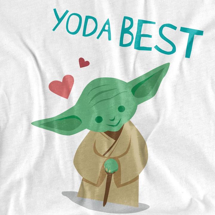 Immagine prodotto Star Wars Yoda Best Mum Maglietta Festa della Mamma Adulto Unisex (M)
