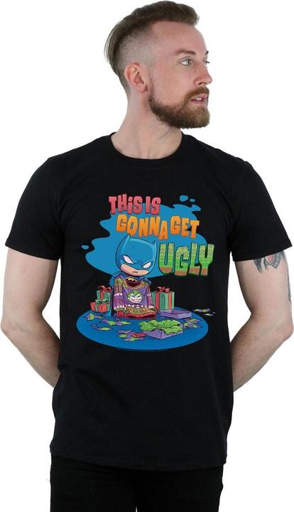 Produktbild Super Friends Batman Joker Christmas Jumper TShirt (4XL)