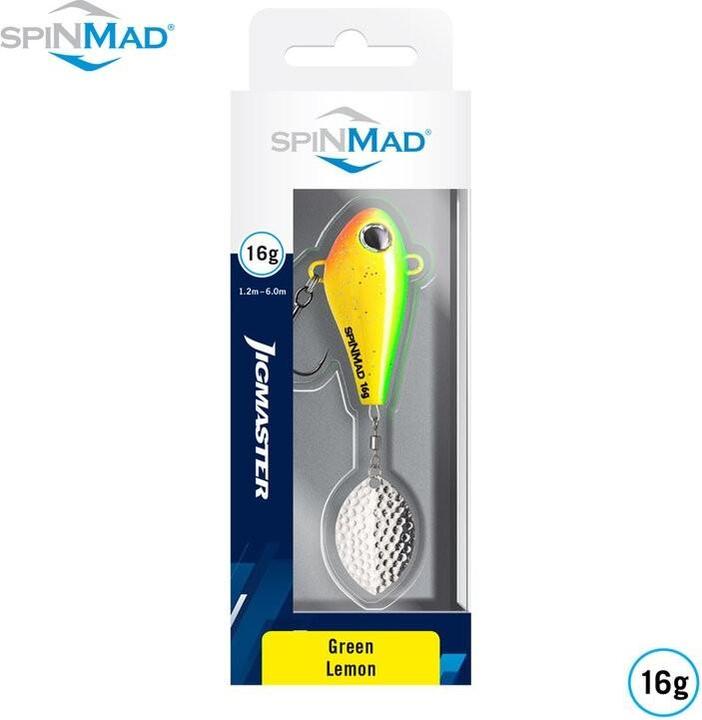 Image du produit Lieblingsköder SpinMad Jigmaster Green Lemon (120 cm)