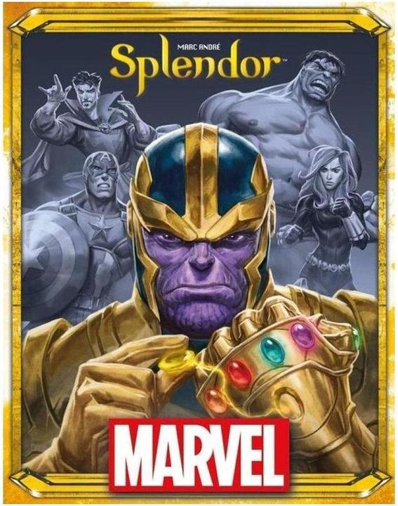 Actual product image Asmodée SCOD0068 - Splendor Marvel - Card game, 2-4 players, ages 10+ (DE edition) (German)