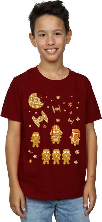Immagine prodotto Star Wars Gingerbread Empire Maglietta Ragazzi (152, 158)