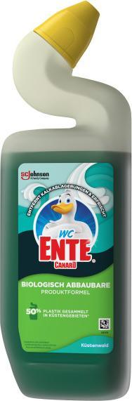 Produktbild WC-Ente Biologisch abbaubare Produktformel Flüssigreiniger Küstenwald