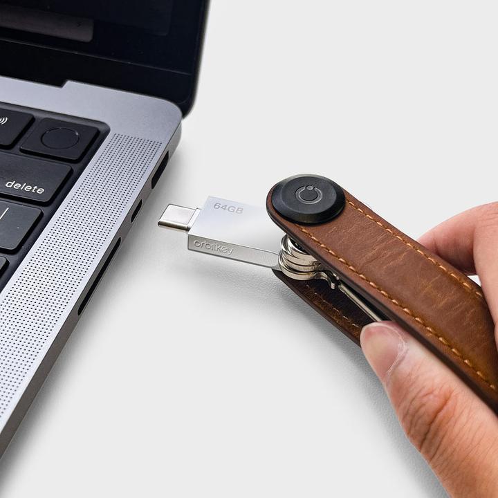 Immagine prodotto Orbitkey USB-C keyring flash drive, 64GB (64 GB, USB 3.1)