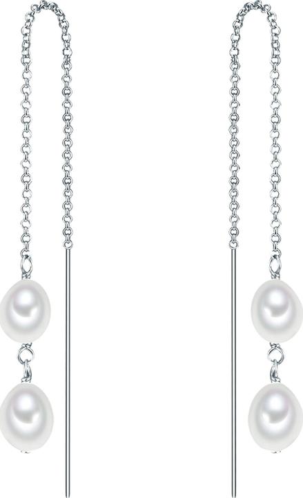 Produktbild Valero Pearls Damen Sterling Silber Süsswasser-Zuchtperlen silber - 15050 (925er Silber)