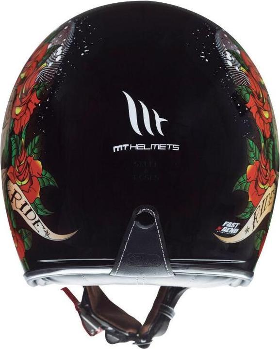 Actual product image MT Helmets Le Mans 2 SV Skull & Roses A1 (57 - 58 cm, M)