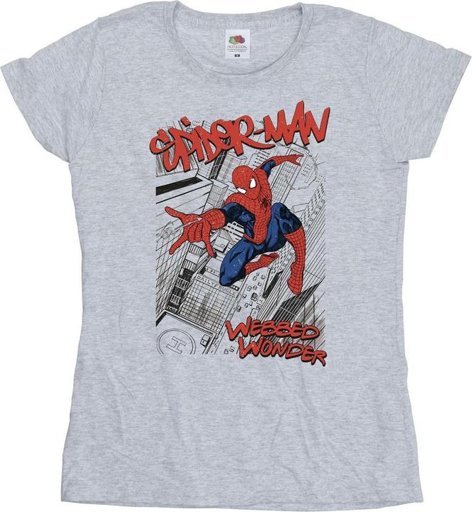 Produktbild SpiderMan Sketch City TShirt (M)