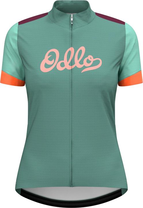 Produktbild Odlo T-shirt s/u collar s/s full zip ESSENTIAL PRINT (L)