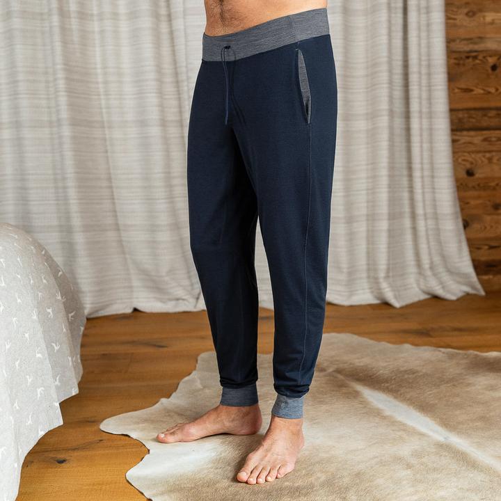 Produktbild Dagsmejan Pyjama Unterteil "Stay Warm" dunkelgrau (XL)