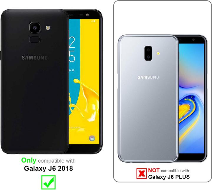 Image du produit Cadorabo Couverture du livre de fleurs (Samsung Galaxy J6 (2018))