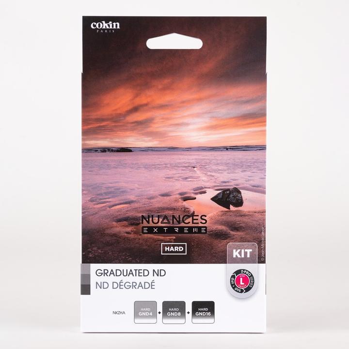 Actual product image Cokin Nuances Graduated Filter Kit Hard Extr. (GND4H/8H/16H) (Series Z (L-Size)) (Novelty) (Neutral density filter)