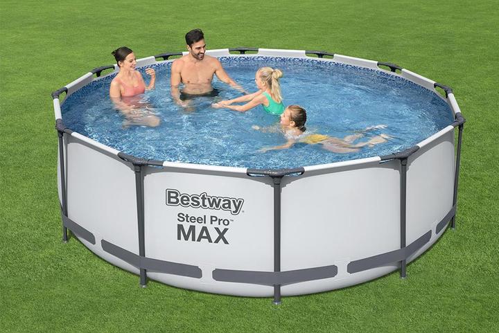 Immagine prodotto Bestway Acciaio Pro Max Piscina 366x100cm (Ø 366 x 100 cm)