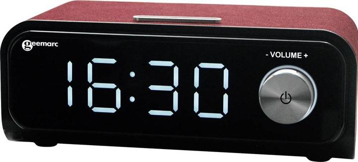 Geemarc VISOTEMPO200 Lecteur MP3 8 GB Rouge, Noir Haut-parleur (8 Go)