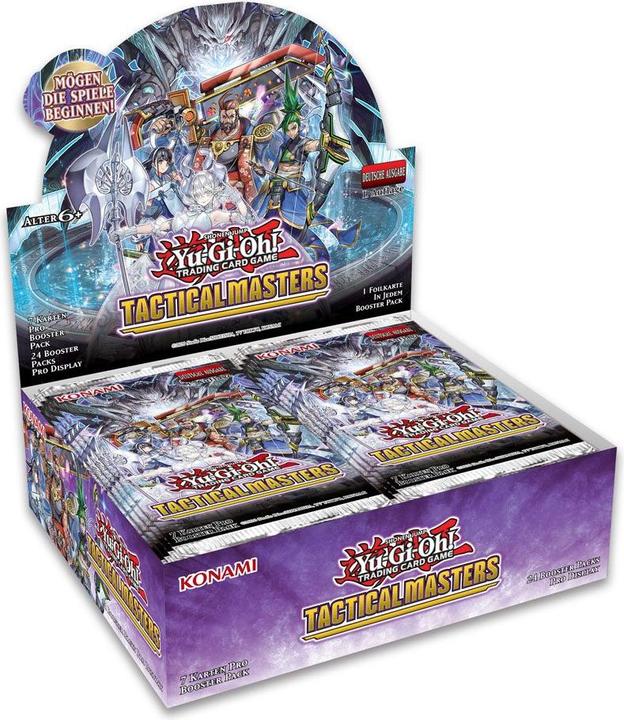 Actual product image Yu-Gi-Oh ! Tactical Masters Booster Display German (German, Booster display)