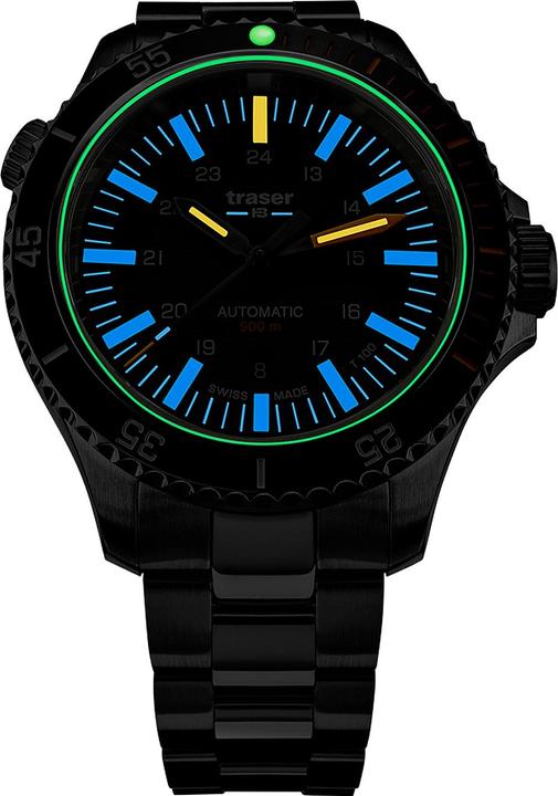 Image du produit Traser H3 110329 P67 Diver automatique T100 Grey Special Set 46mm 50ATM (46 mm)