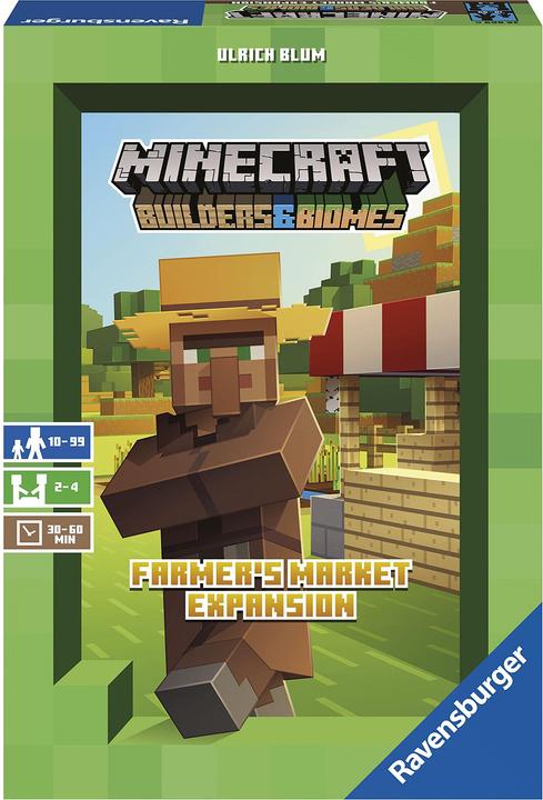 Actual product image Ravensburger Minecraft Builders & Biomes Farmers Market Expansion (German)