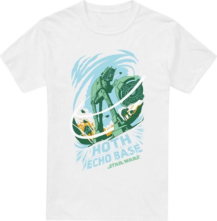 Actual product image Star Wars Mens Echo Base Attack T-Shirt (XXL)