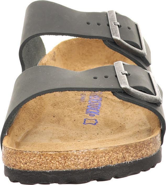 Image du produit Birkenstock Arizona Literie souple Cuir gras Nubuck normal (45)
