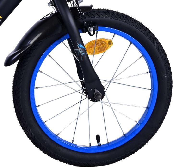 Actual product image Batman 16 inch children's bike black - safety, comfort and fun all in one!