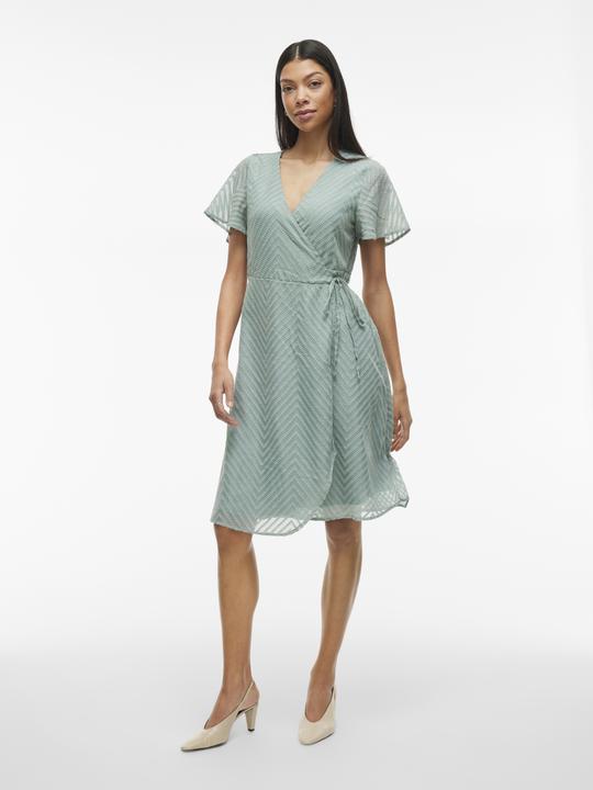 Actual product image Vila Petite - Midi wrap dress (44)