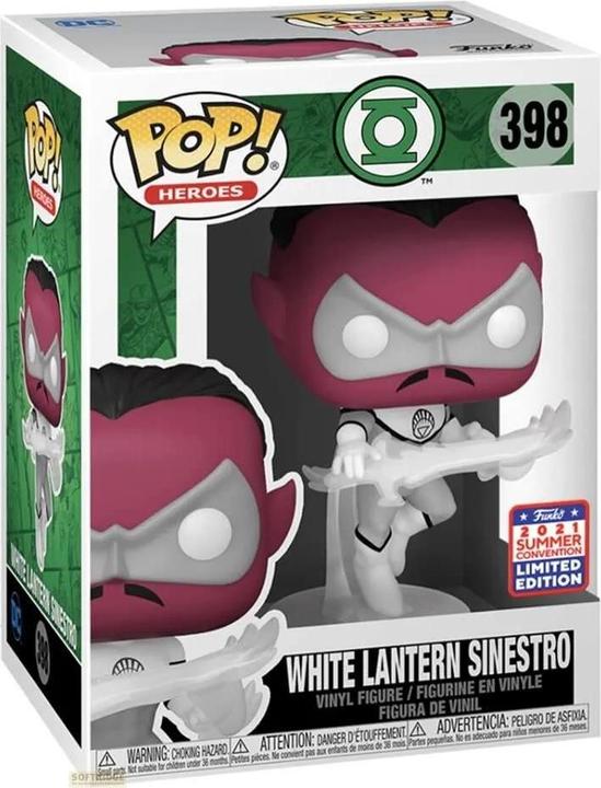 Actual product image Funko POP! Heroes White Lantern Sinestro