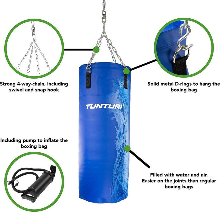 Produktbild Tunturi Wasser Boxsack (100 cm, 30 kg)