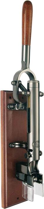 Wandkorkenzieher mit Holzhalterung (Corkscrew)