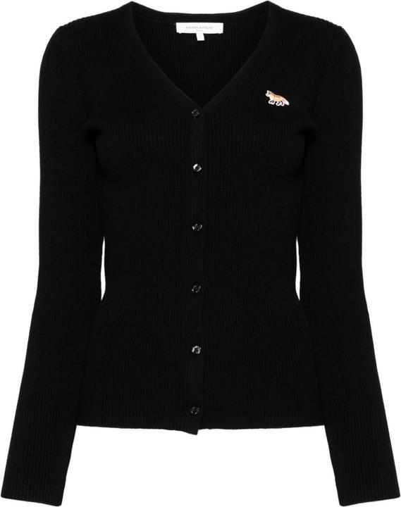 Image du produit Maison Kitsune Bébé Fox Patch Fine Ribbed Cardigan (L)