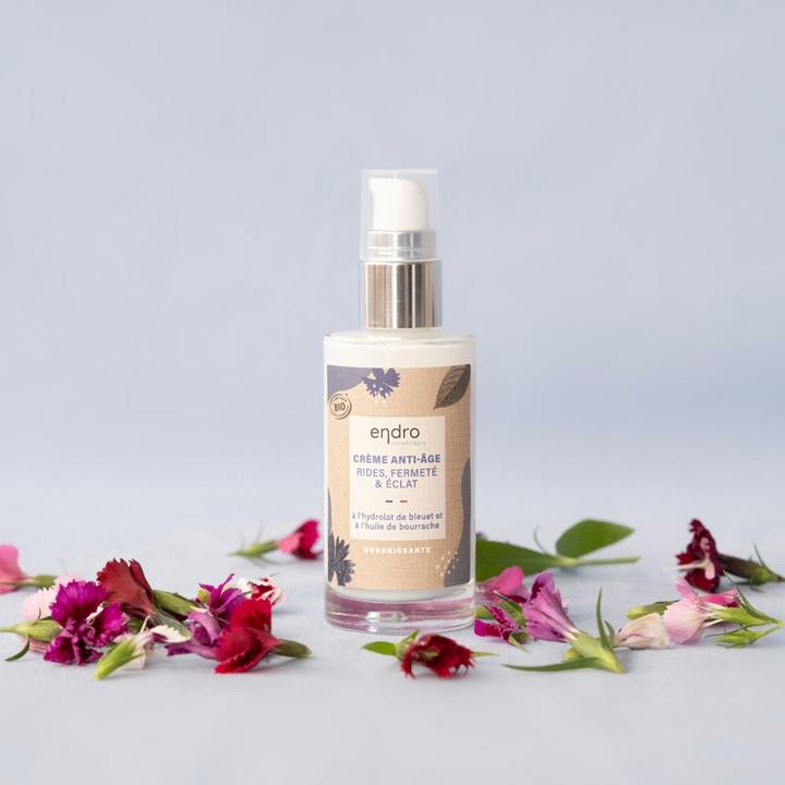 Actual product image Endro Cosmétiques face cream natural anti-ageing Glasfl 50 ml (50 ml, 24h cream)