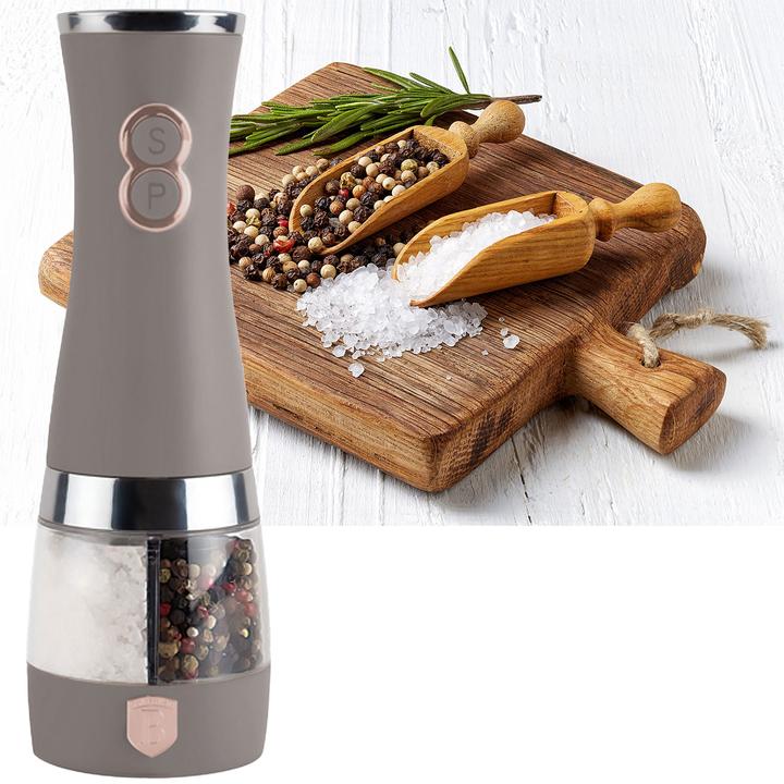 Immagine prodotto BerlingerHaus Macina sale e pepe elettrico 2in1 (Pepe, Sale, Erbe aromatiche)