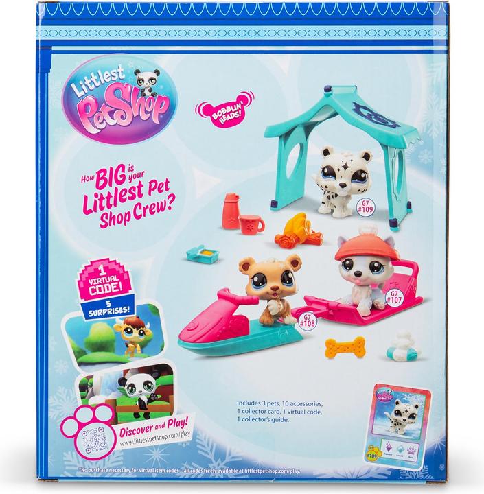 Image du produit Littlest Pet Shop Snowy Day Play Pk (00534)