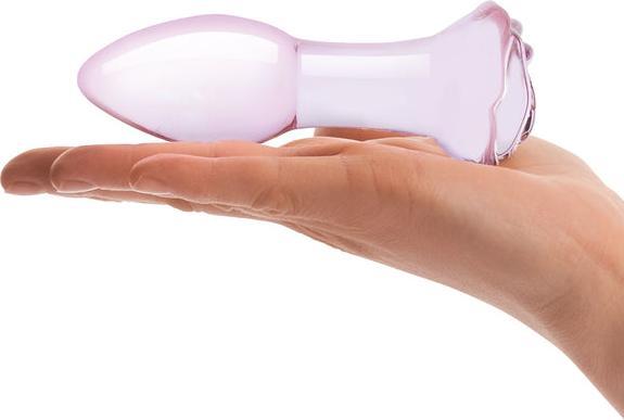 Produktbild Gläs Rosebud Glass Butt Plug