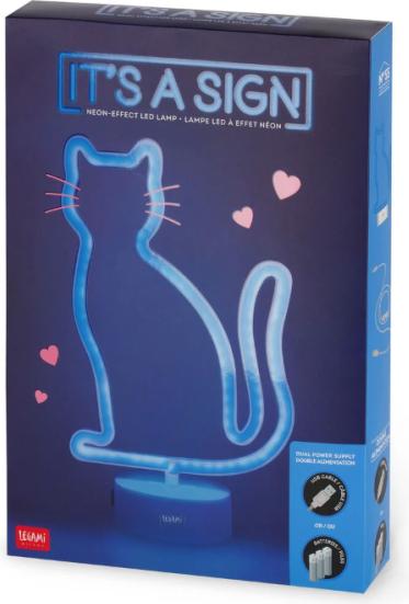 Produktbild Legami LED-Lampe mit Neoneffekt - Katze