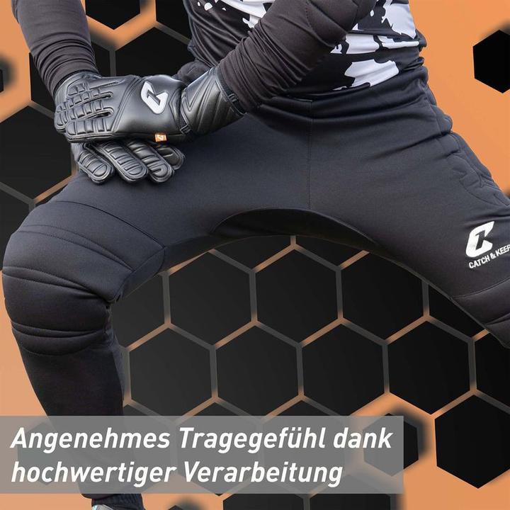 Immagine prodotto Catch & Keep Pantaloni da portiere per bambini adulti Pantaloni da portiere Pantaloni da portiere Pantaloni da (140)
