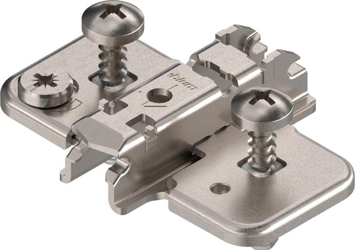 Image du produit Blum Plaques de montage cruciforme CLIP montage d'angle (1 pcs)