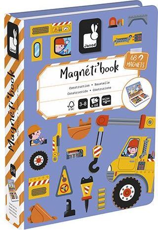 Actual product image Janod Construction site magnet book
