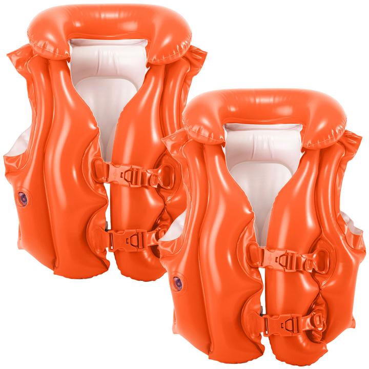 Intex Set of 2 life jackets for children, 3-6 years