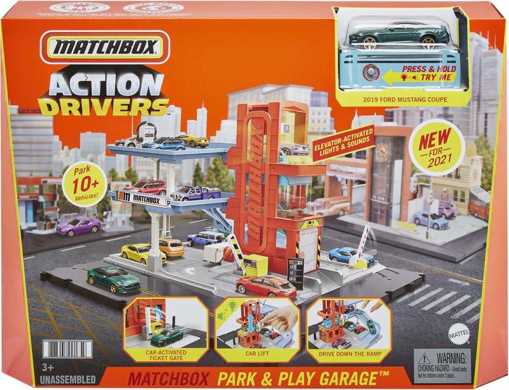 Productafbeelding Matchbox Parkeergarage speelset met geluiden