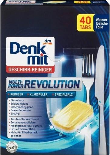 dm Denkmit Tabs per lavastoviglie Multi-Power Revolution (Compresse, 40 x)