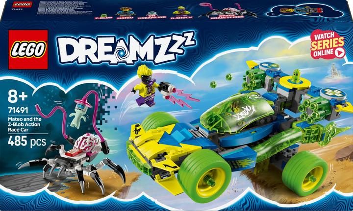 Immagine prodotto LEGO Mateo mit dem Z-Blob Action-Rennwagen (71491, LEGO Dreamzzz)
