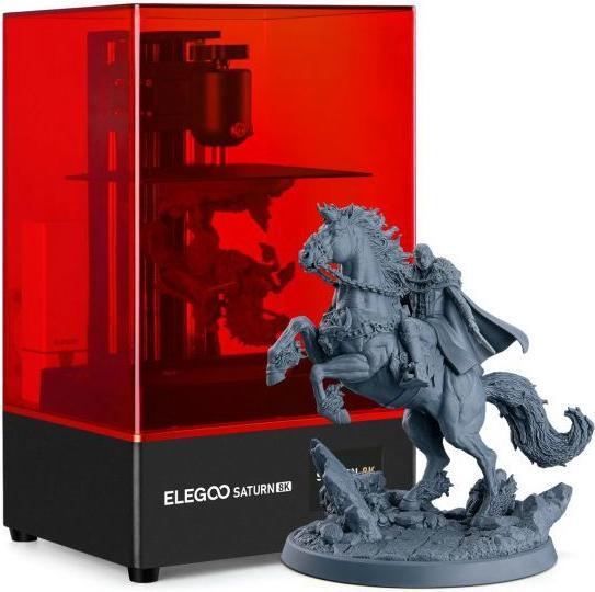 Actual product image Elegoo 3d printer Saturn 8K